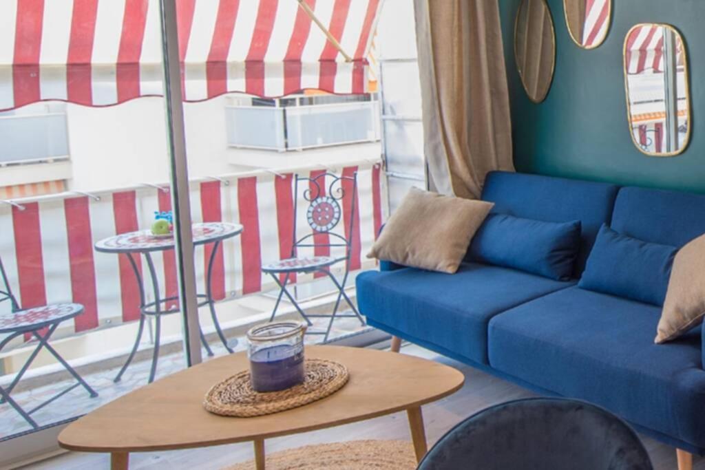 4 Couchages Climatise Direct Plage Wifi Parking Antibes Exterior foto